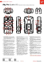 IK Multimedia iRig Pro Quattro I/O Quick Start Manual предпросмотр