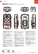 Предварительный просмотр 7 страницы IK Multimedia iRig Pro Quattro I/O Quick Start Manual