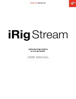 IK Multimedia iRig Stream User Manual preview