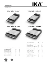 IKA 10 basic Operating Instructions Manual предпросмотр