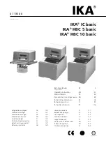 IKA IC control Operating Instructions Manual предпросмотр