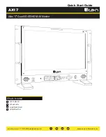 Preview for 1 page of Ikan Atlas AX17 Quick Start Manual