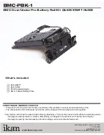 Preview for 1 page of Ikan BMC-PBK-1 Quick Start Manual