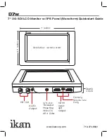 Предварительный просмотр 2 страницы Ikan D7w Quick Start Manual