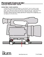 Preview for 9 page of Ikan Flyweight Camcorder Quick Start Manual