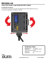 Предварительный просмотр 3 страницы Ikan ID1000-v2 Quick Start Manual