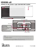 Предварительный просмотр 2 страницы Ikan ID508-v2 Quick Start Manual