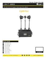 Предварительный просмотр 1 страницы Ikan Lightstar ON THE GO-03 Quick Start Manual