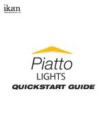 Предварительный просмотр 1 страницы Ikan Piatto Lights BP2-5 Quick Start Manual