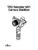 Preview for 1 page of Ikan TRD Beholder MS1 Manual