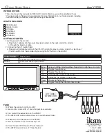 Preview for 1 page of Ikan V9200 Quick Start Manual