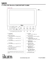 Preview for 2 page of Ikan VK7i Quick Start Manual