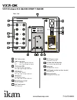 Preview for 3 page of Ikan VX7i Deluxe Kit Quick Start Manual