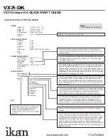 Preview for 4 page of Ikan VX7i Deluxe Kit Quick Start Manual