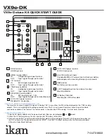 Preview for 3 page of Ikan VX9e-DK Quick Start Manual