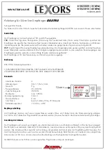 Preview for 1 page of iKarus 5023009 Instructions