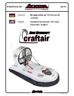 iKarus craftair Assembly Instructions Manual предпросмотр