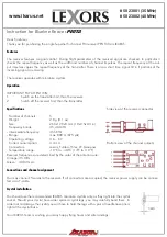 Предварительный просмотр 2 страницы iKarus Lexors PENTA 5023001 Instruction