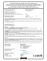 Preview for 14 page of iKarus NG-6 Operating Instructions Manual