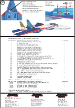 Предварительный просмотр 4 страницы iKarus SHOCK FLYER Sukhoi SU 27 xxl Building Instructions