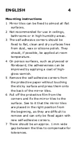 Предварительный просмотр 4 страницы IKEA 001.925.94 Mounting Instructions