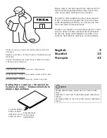 Preview for 2 page of IKEA 204.620.66 Manual