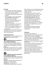 Предварительный просмотр 20 страницы IKEA 403.890.89 Manual