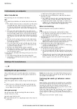 Предварительный просмотр 79 страницы IKEA 404.754.16 Manual