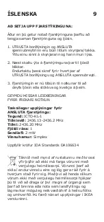 Предварительный просмотр 9 страницы IKEA 603.618.19 Manual