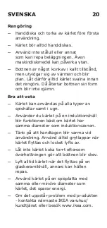 Preview for 20 page of IKEA 903.911.22 Manual