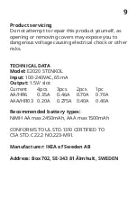 Предварительный просмотр 9 страницы IKEA 904.969.54 Manual