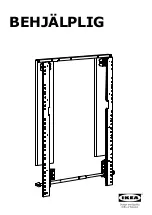 Preview for 1 page of IKEA AA-2030070-5 Manual