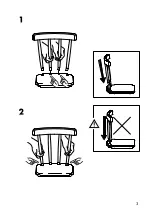 Предварительный просмотр 3 страницы IKEA agam Assembly Instructions Manual