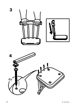 Предварительный просмотр 4 страницы IKEA agam Assembly Instructions Manual