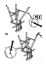 Предварительный просмотр 7 страницы IKEA agam Assembly Instructions Manual