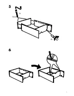 Предварительный просмотр 7 страницы IKEA ALVE ADDON UNIT FOR SECRETARY Instructions Manual