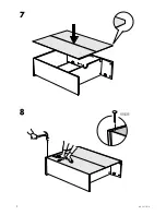 Предварительный просмотр 8 страницы IKEA ALVE ADDON UNIT FOR SECRETARY Instructions Manual