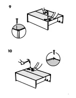 Предварительный просмотр 9 страницы IKEA ALVE ADDON UNIT FOR SECRETARY Instructions Manual