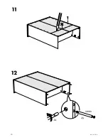 Предварительный просмотр 10 страницы IKEA ALVE ADDON UNIT FOR SECRETARY Instructions Manual