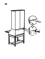 Предварительный просмотр 15 страницы IKEA ALVE ADDON UNIT FOR SECRETARY Instructions Manual