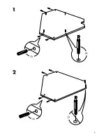 Предварительный просмотр 5 страницы IKEA ALVE CORNER WORKSTATN Instructions Manual