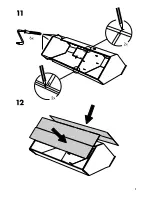 Предварительный просмотр 11 страницы IKEA ALVE CORNER WORKSTATN Instructions Manual