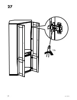 Предварительный просмотр 20 страницы IKEA ALVE CORNER WORKSTATN Instructions Manual