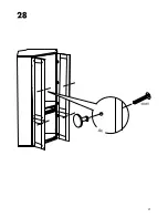 Предварительный просмотр 21 страницы IKEA ALVE CORNER WORKSTATN Instructions Manual