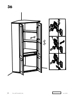 Предварительный просмотр 28 страницы IKEA ALVE CORNER WORKSTATN Instructions Manual