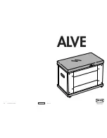 IKEA ALVE LAPTOP TABLE Instructions Manual предпросмотр