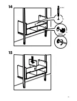 Предварительный просмотр 15 страницы IKEA ANGA Assembly Instructions Manual