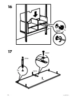 Предварительный просмотр 16 страницы IKEA ANGA Assembly Instructions Manual