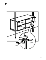 Предварительный просмотр 19 страницы IKEA ANGA Assembly Instructions Manual