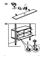 Предварительный просмотр 20 страницы IKEA ANGA Assembly Instructions Manual